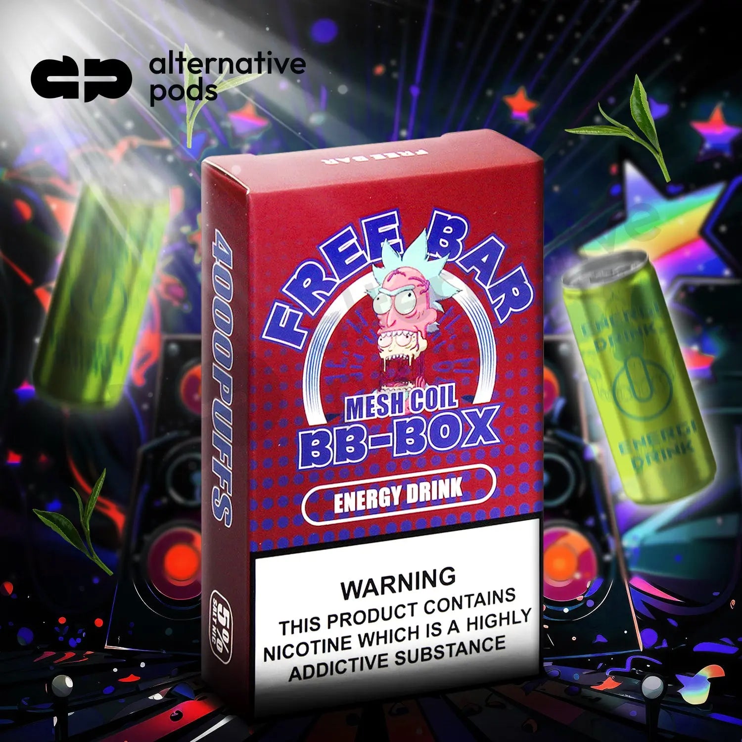 Free Bar BB-BOX Disposable Vape - Energy Drink 