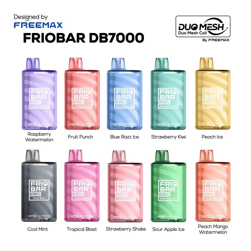 FrioBar DB7000 Disposable - Alternative pods | Online Vape & Smoke Shop