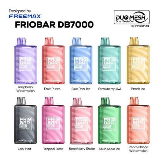 FrioBar DB7000 Disposable - Alternative pods | Online Vape & Smoke Shop