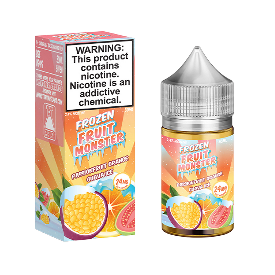 Frozen Fruit Monster Synthetic Nicotine Salt E-Liquid 30ML - Passionfruit Orange Guava Ice