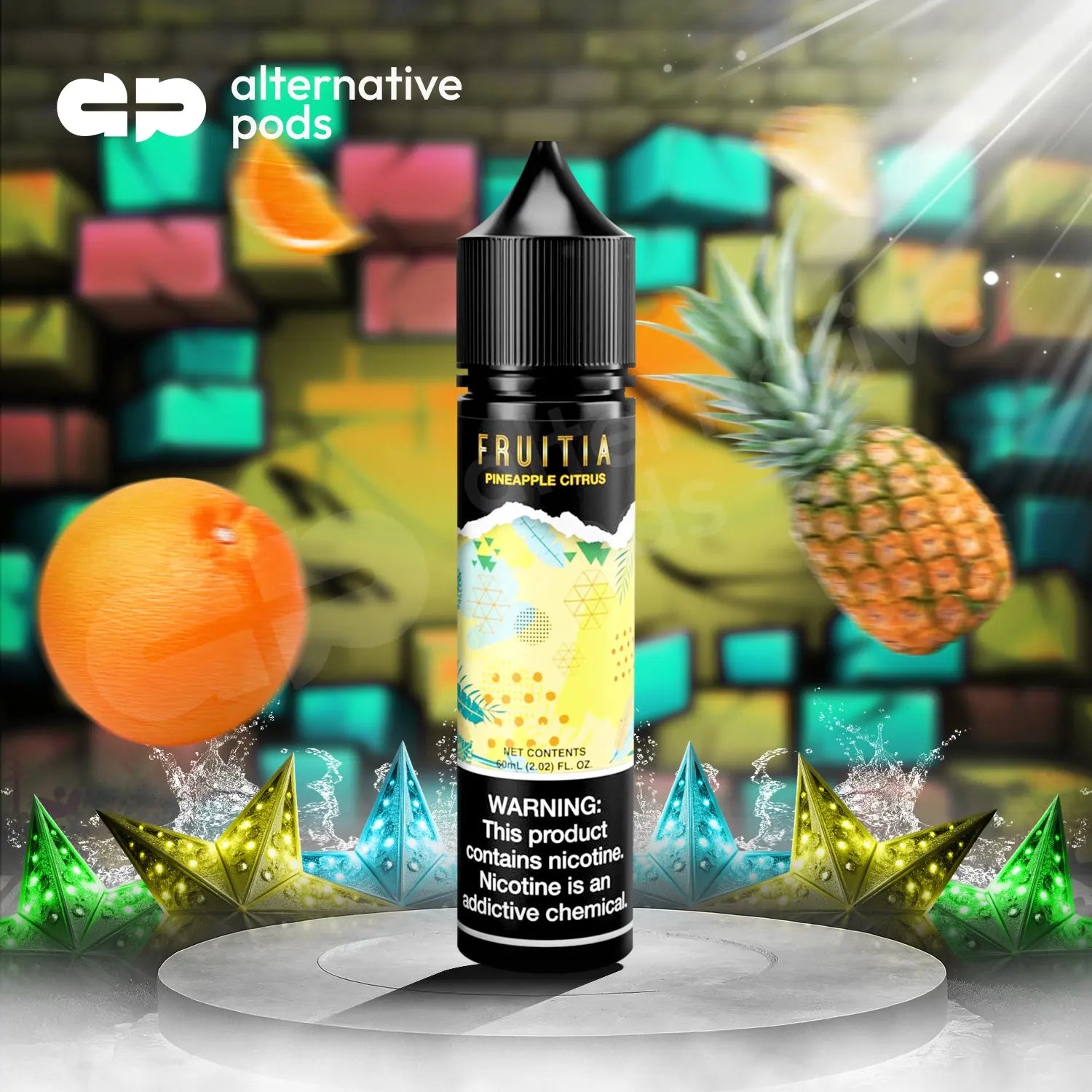 Fruitia E-Liquid By Fresh Farms 60ML - Pineapple Citrus 