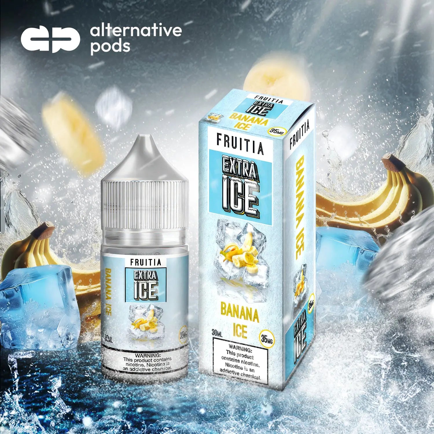 Fruitia Extra Ice Nicotine Salt E-Liquid 30ML - Alternative pods | Online Vape & Smoke Shop