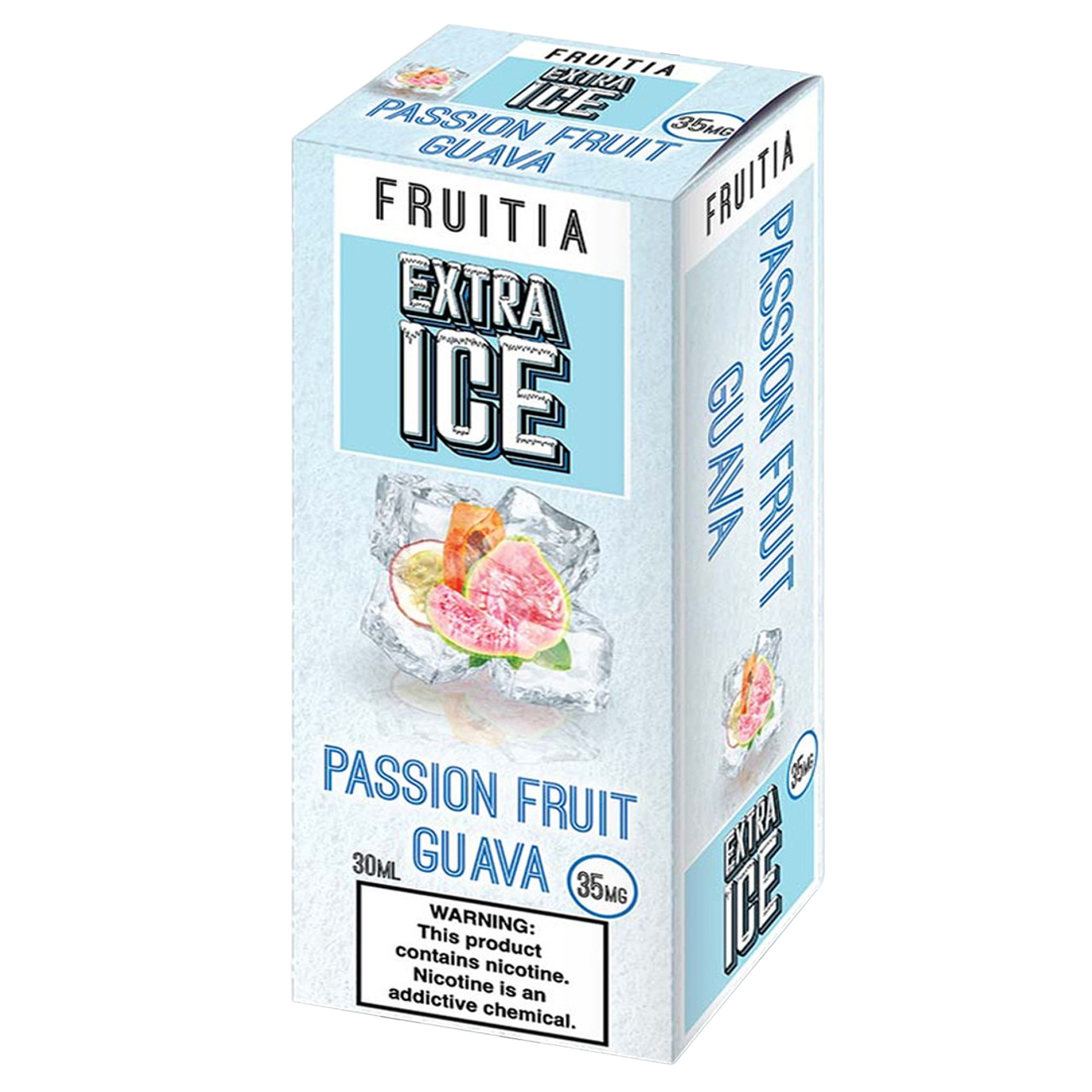 Fruitia Extra Ice Nicotine Salt E-Liquid 30ML - Passion Fruit Guava