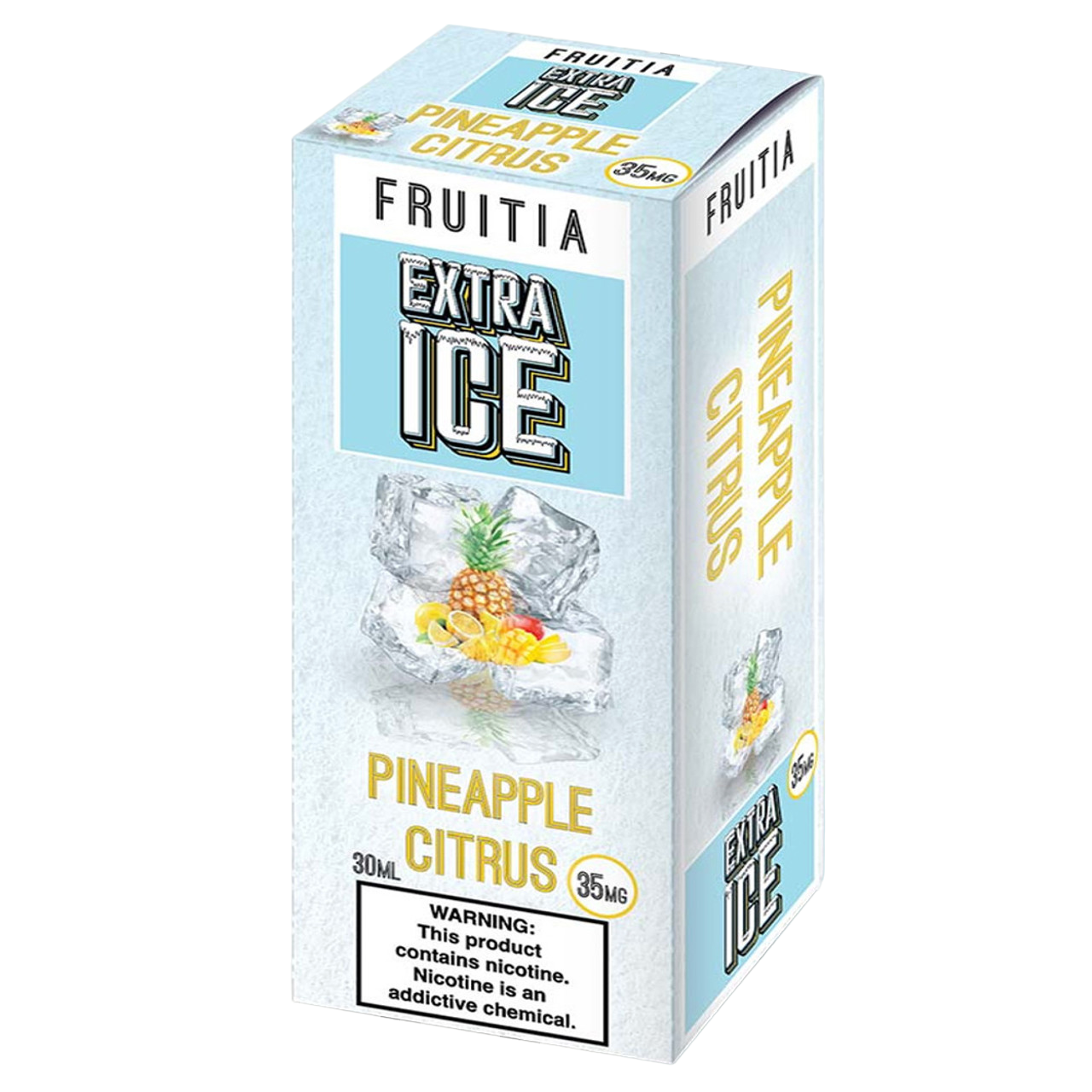 Fruitia Extra Ice Nicotine Salt E-Liquid 30ML - Pineapple Citrus