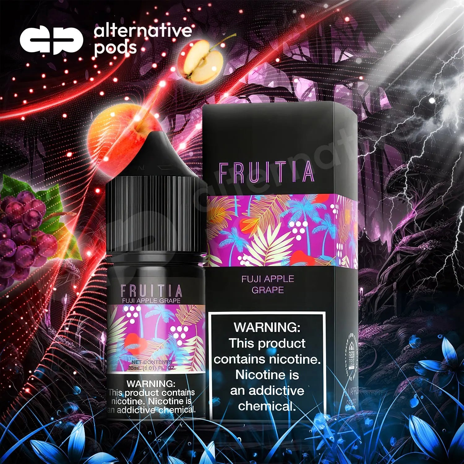 Fruitia Nicotine Salt E-Liquid By Fresh Farms 30ML - Alternative pods | Online Vape & Smoke Shop