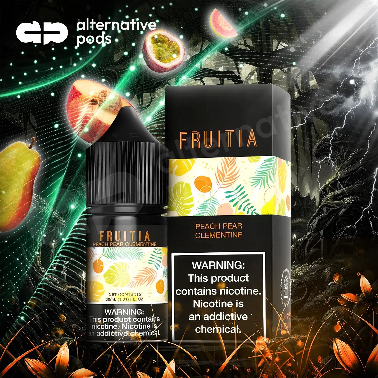 Fruitia Nicotine Salt E-Liquid By Fresh Farms 30ML - Alternative pods | Online Vape & Smoke Shop