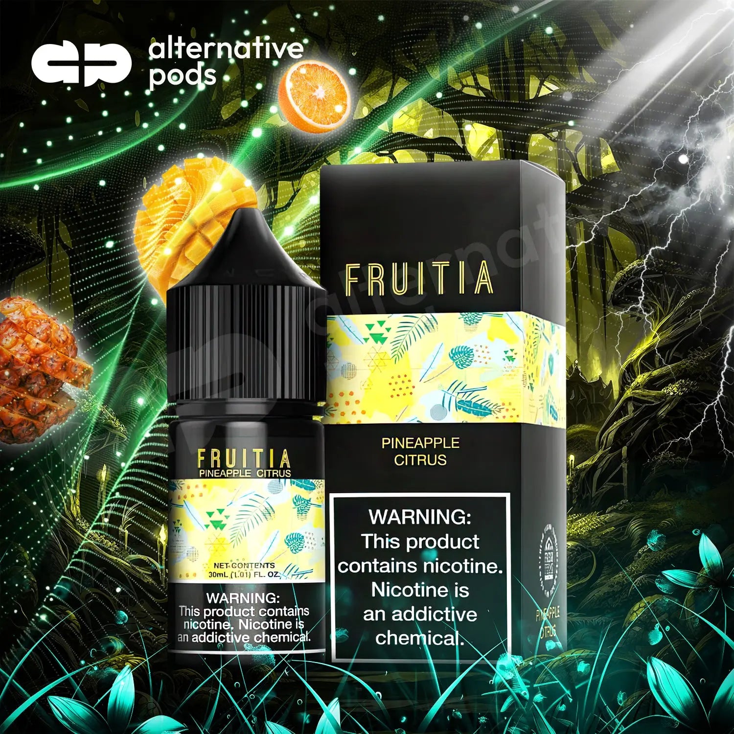 Fruitia Nicotine Salt E-Liquid By Fresh Farms 30ML - Alternative pods | Online Vape & Smoke Shop