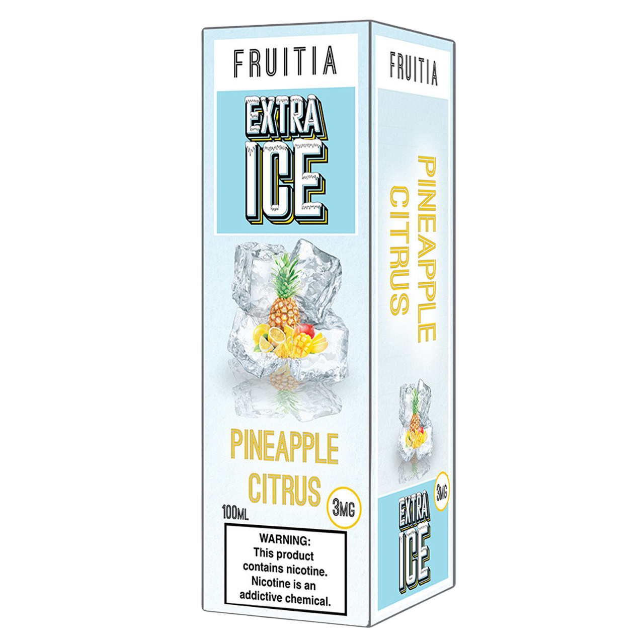 Fruitia Extra Ice E-Liquid 100ML - Pineapple Citrus 