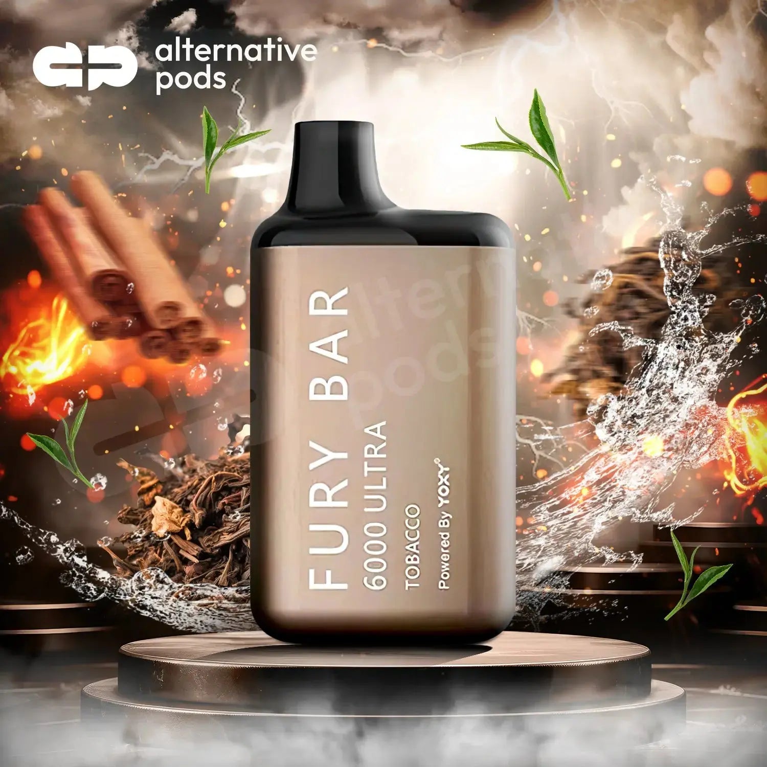 Fury Bar 6000 EB Limited Edition Disposable Vape - Tobacco 