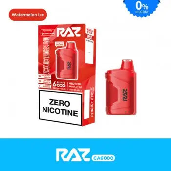 GEEKVAPE RAZ CA6000 0% DISPOSABLE VAPE - Alternative pods | Online Vape & Smoke Shop