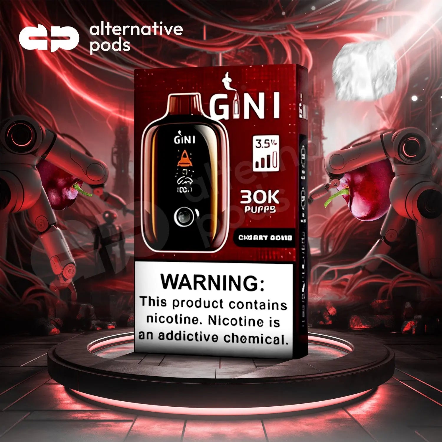 GINI GN30000 Disposable - Cherry Bomb 