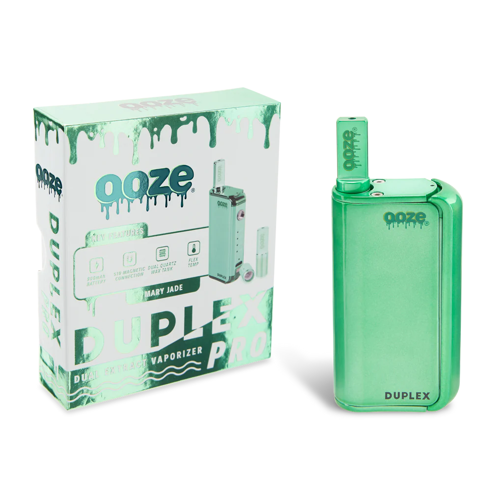 Ooze Duplex Pro – 900 mAh – Cartridge & Wax Vaporizer Mary Jade