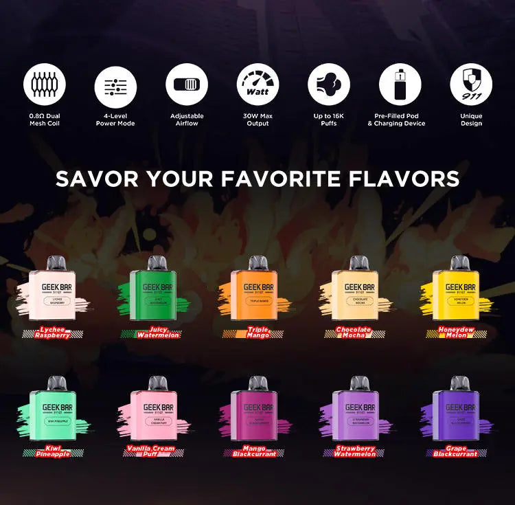 Geek Bar 911 Gt Price In Texas Buy Geek Bar 911 GT 16K Pod Cartridge Replaceable Pod Price Honeydew Melon Review Online Wholesale From Direct Suppliers Australia For Sale Geek Bar 911 Gt Price In Texas Buy Geek Bar 911 GT 16K Pod Cartridge Replaceable Pod Price Honeydew Melon Review Online Wholesale From Direct Suppliers Australia For Sale