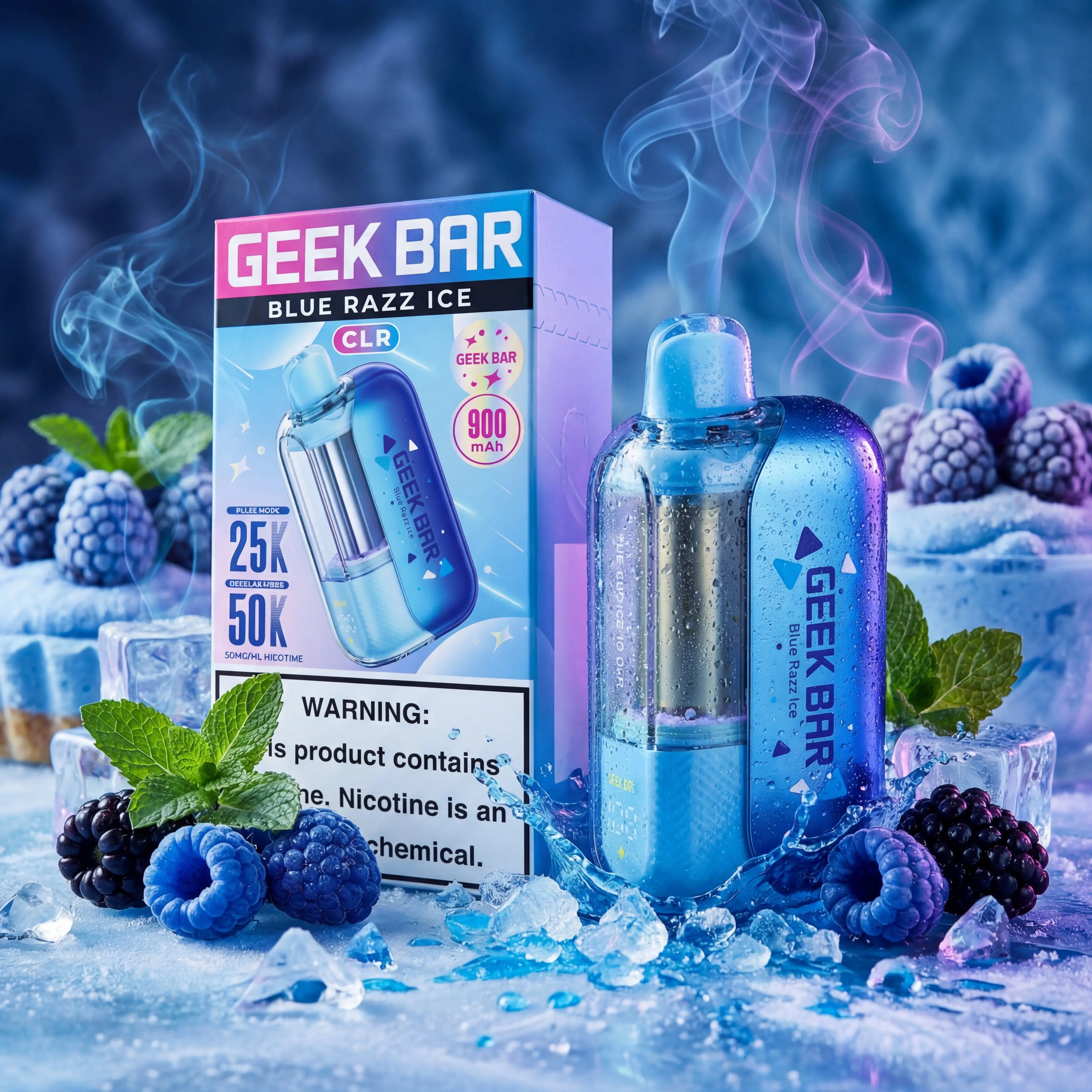 Geek Bar Blue Razz Blue Razz Ice Geek Bar Blue Razz Blue Razz Ice