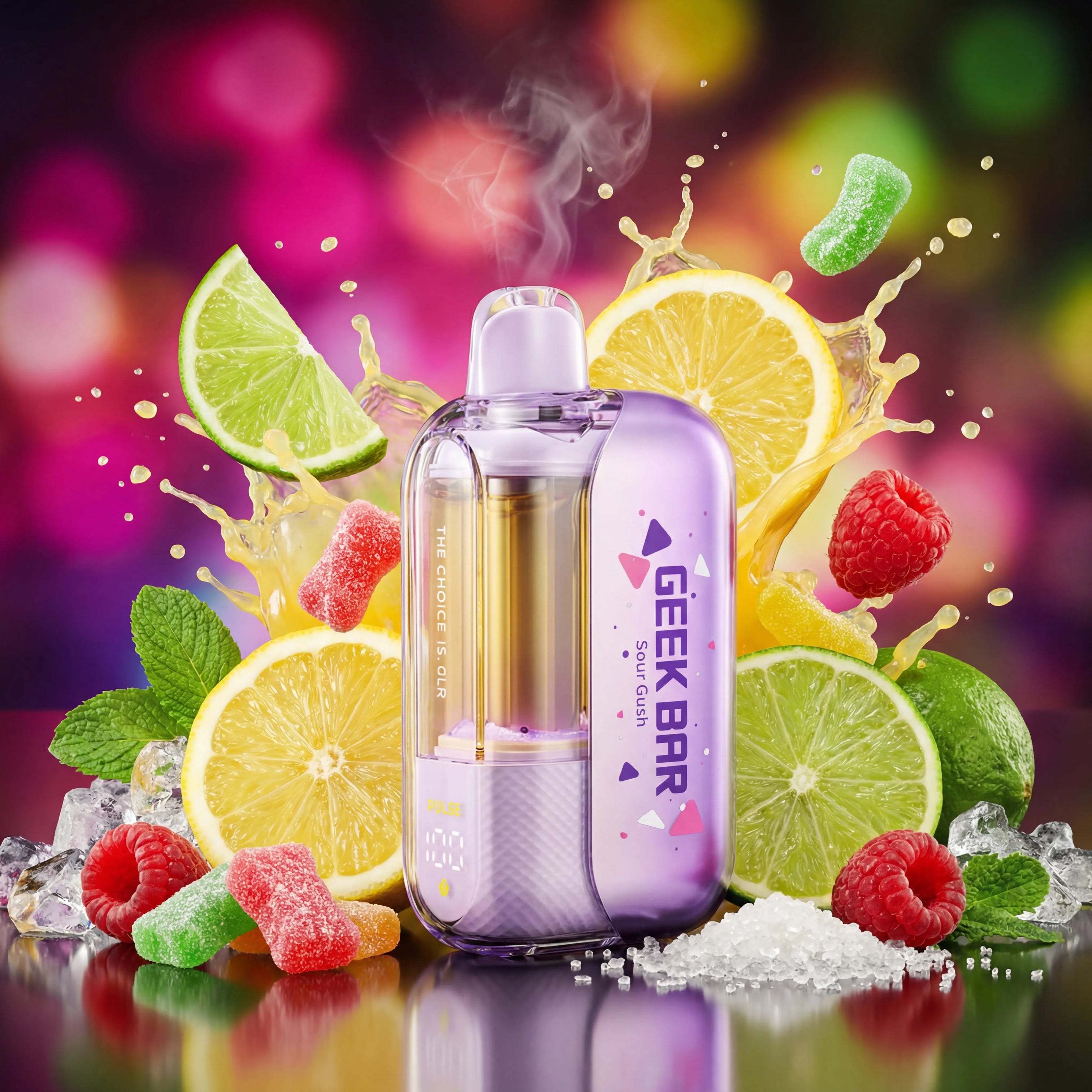 Geek Bar CLR Disposable 5%  50K Puff Rechargeable Vape