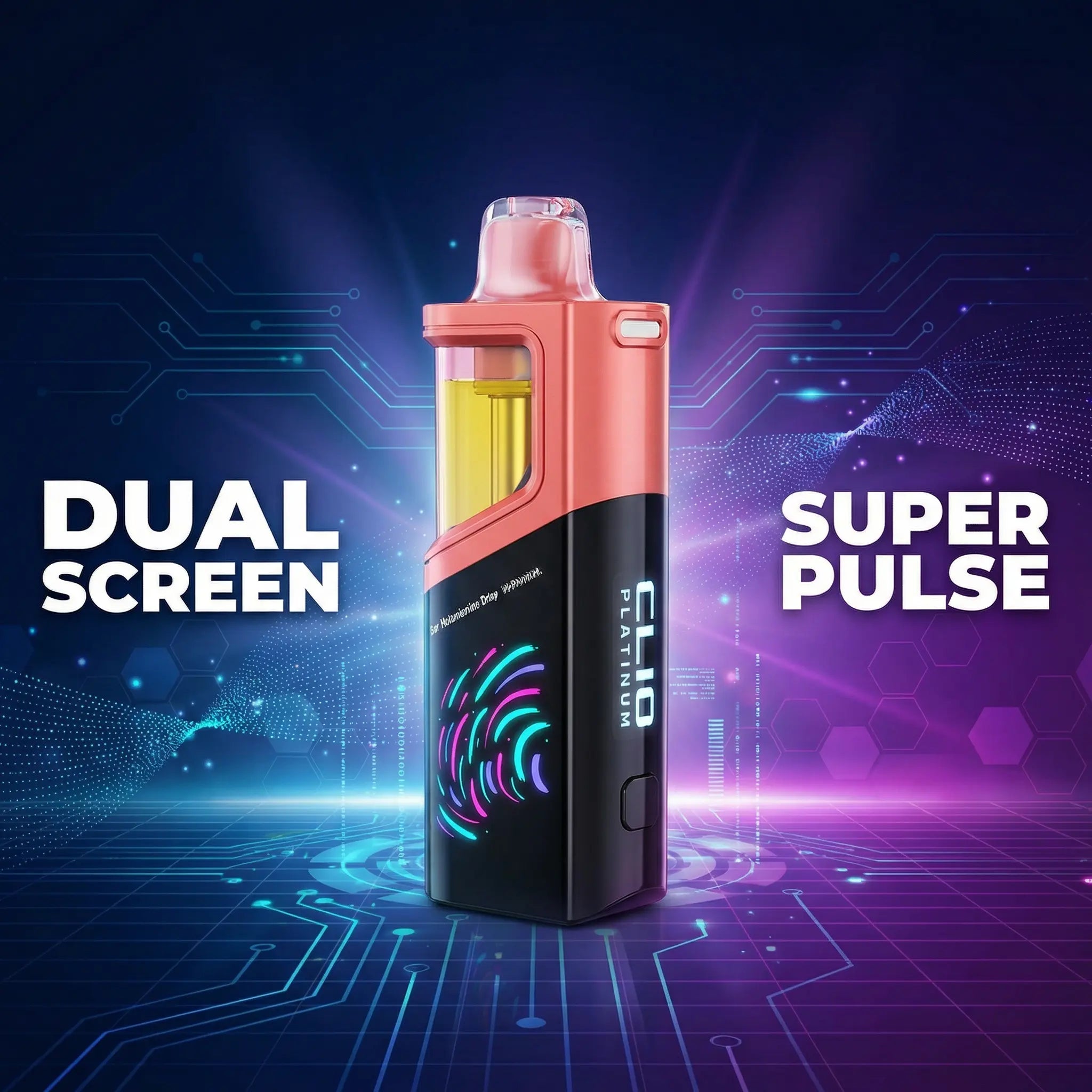 Geek Bar Clio Disposable Vape 50K Smart Dual Screen Geek Bar Clio Disposable Vape 50K Smart Dual Screen