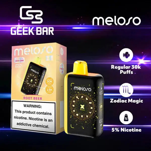 Geek Bar Meloso 30K - Root Beer (Gemini)