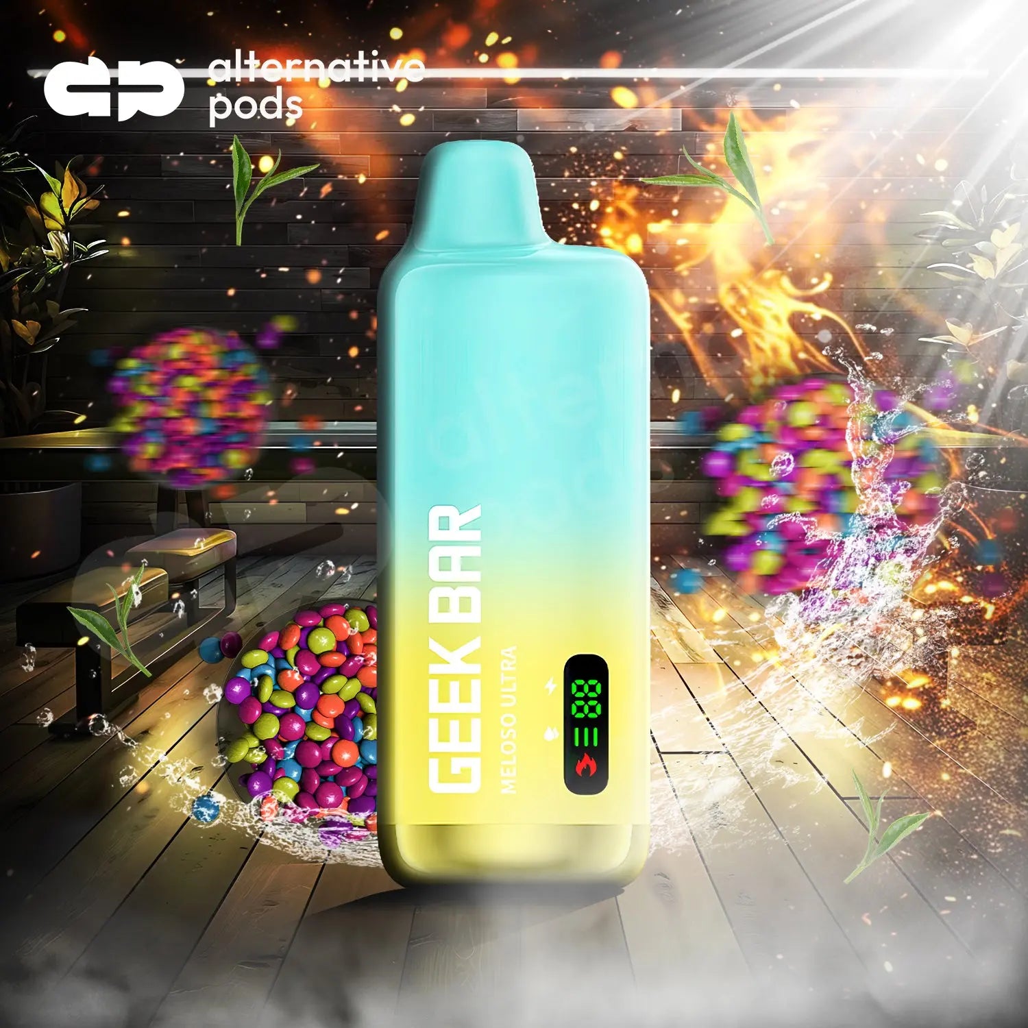 Geek Bar Meloso Ultra Disposable - Alternative pods | Online Vape & Smoke Shop