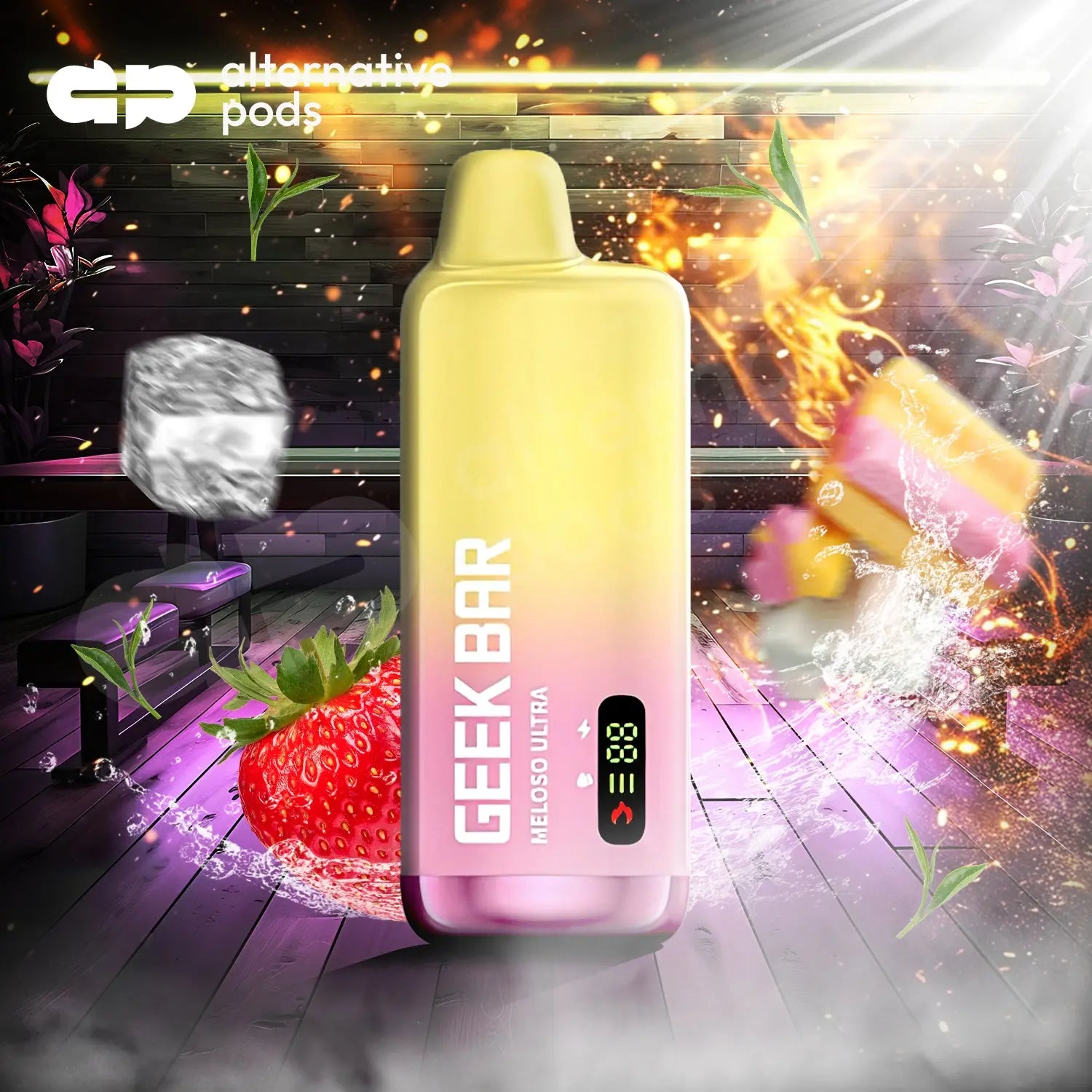 Geek Bar Meloso Ultra Disposable - Alternative pods | Online Vape & Smoke Shop