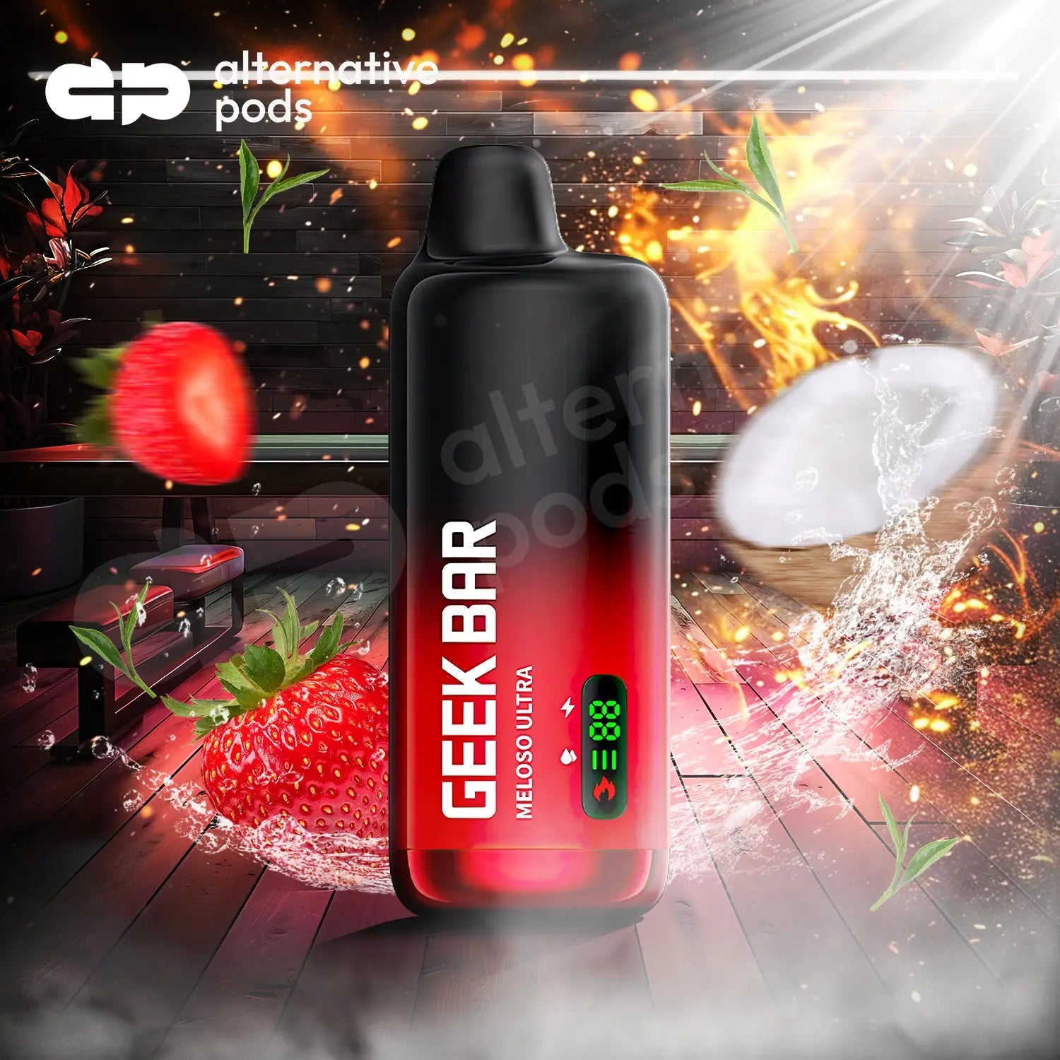 Geek Bar Meloso Ultra Disposable - Alternative pods | Online Vape & Smoke Shop