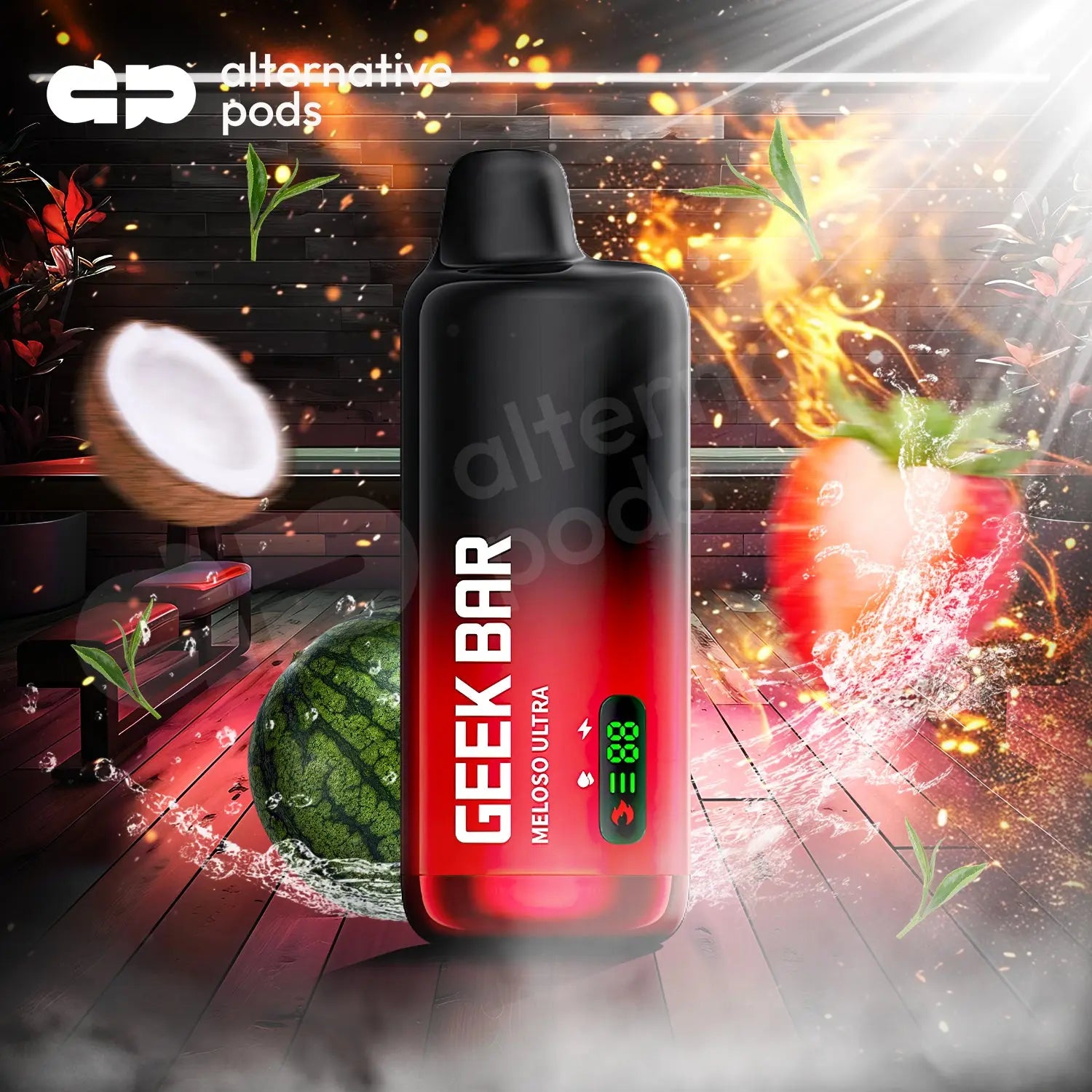 Geek Bar Meloso Ultra Disposable - Alternative pods | Online Vape & Smoke Shop