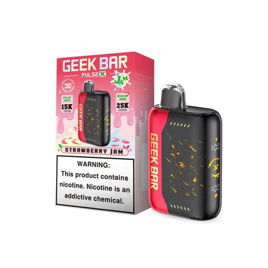 Geek Bar Pulse X 25K - Strawberry Jam 