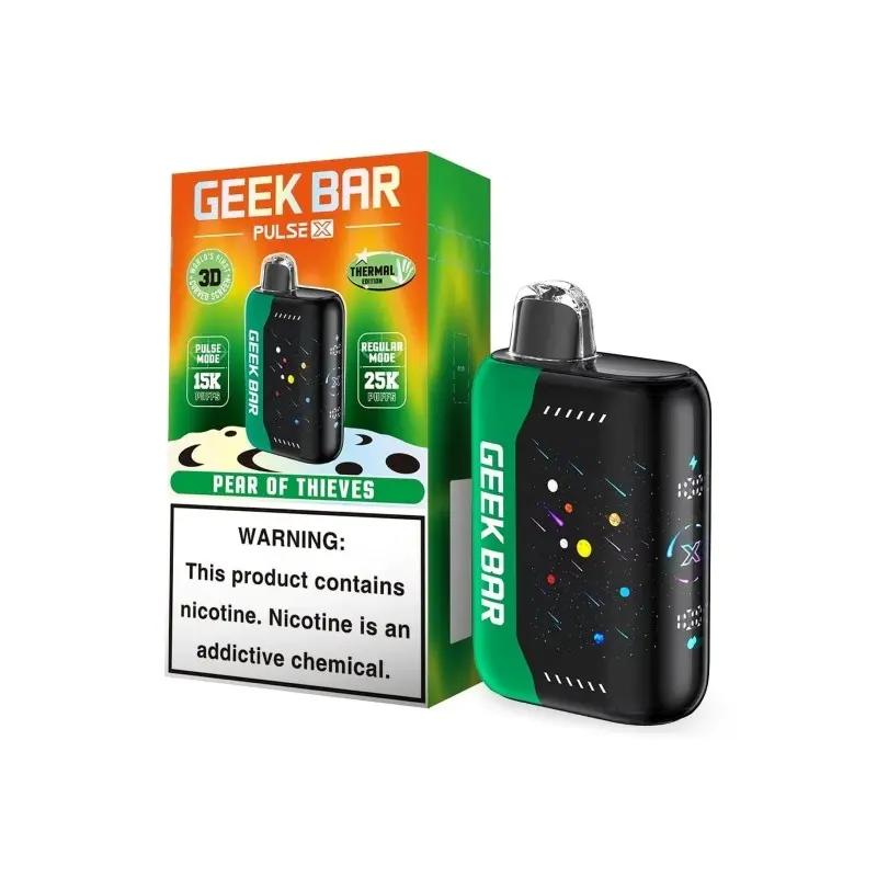 Geek Bar Pulse X 25K: 25,000 Puffs & 3D Curved Screen