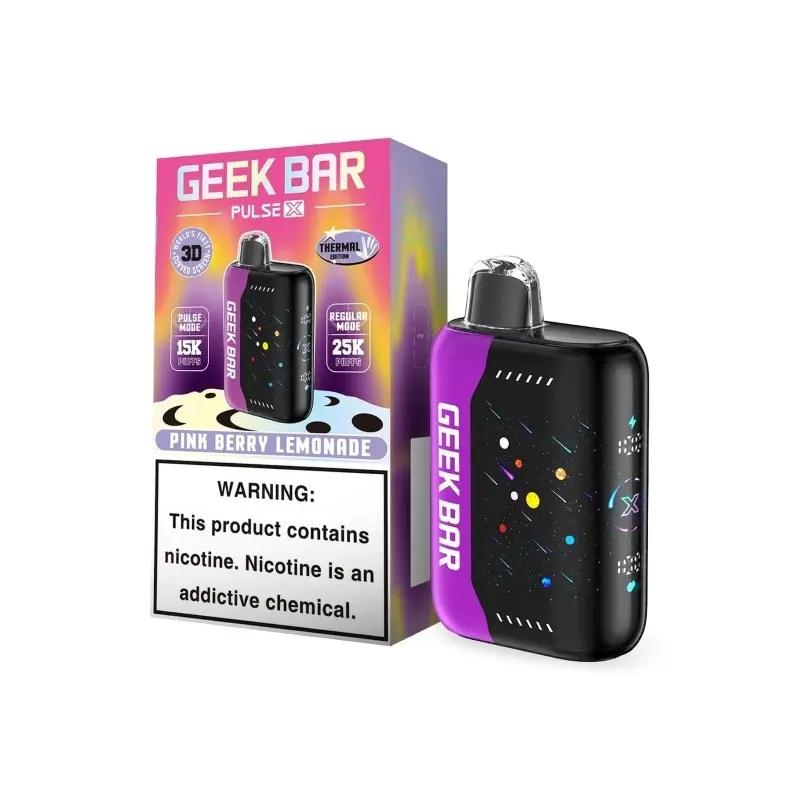 Geek Bar Pulse X 25K: 25,000 Puffs & 3D Curved Screen | Alternative Pods Geek Bar Pulse X 25K: 25,000 Puffs & 3D Curved Screen | Alternative Pods