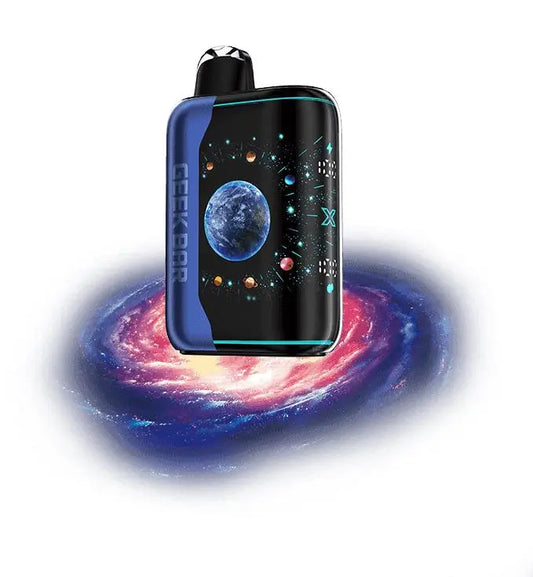 Geek Bar Pulse X Platinum Edition 25K - Blue Razz Ice 