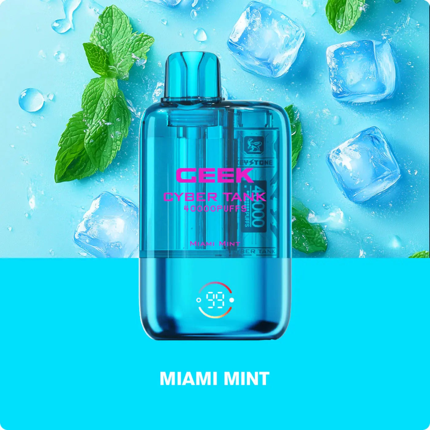 Geek Cyber Tank 40K Disposable - Miami Mint 