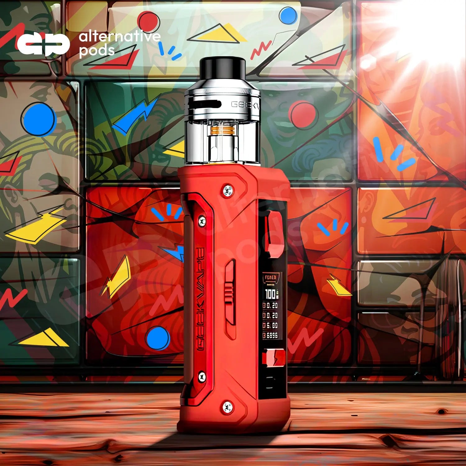 GeekVape E100i 3000mAh Pod System Starter Kit - Alternative pods | Online Vape & Smoke Shop