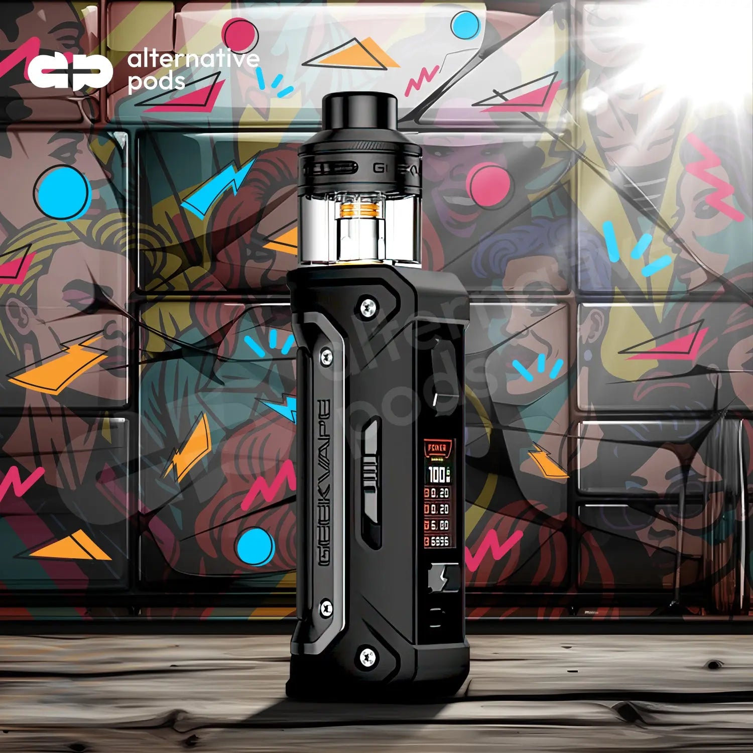 GeekVape E100i 3000mAh Pod System Starter Kit - Alternative pods | Online Vape & Smoke Shop