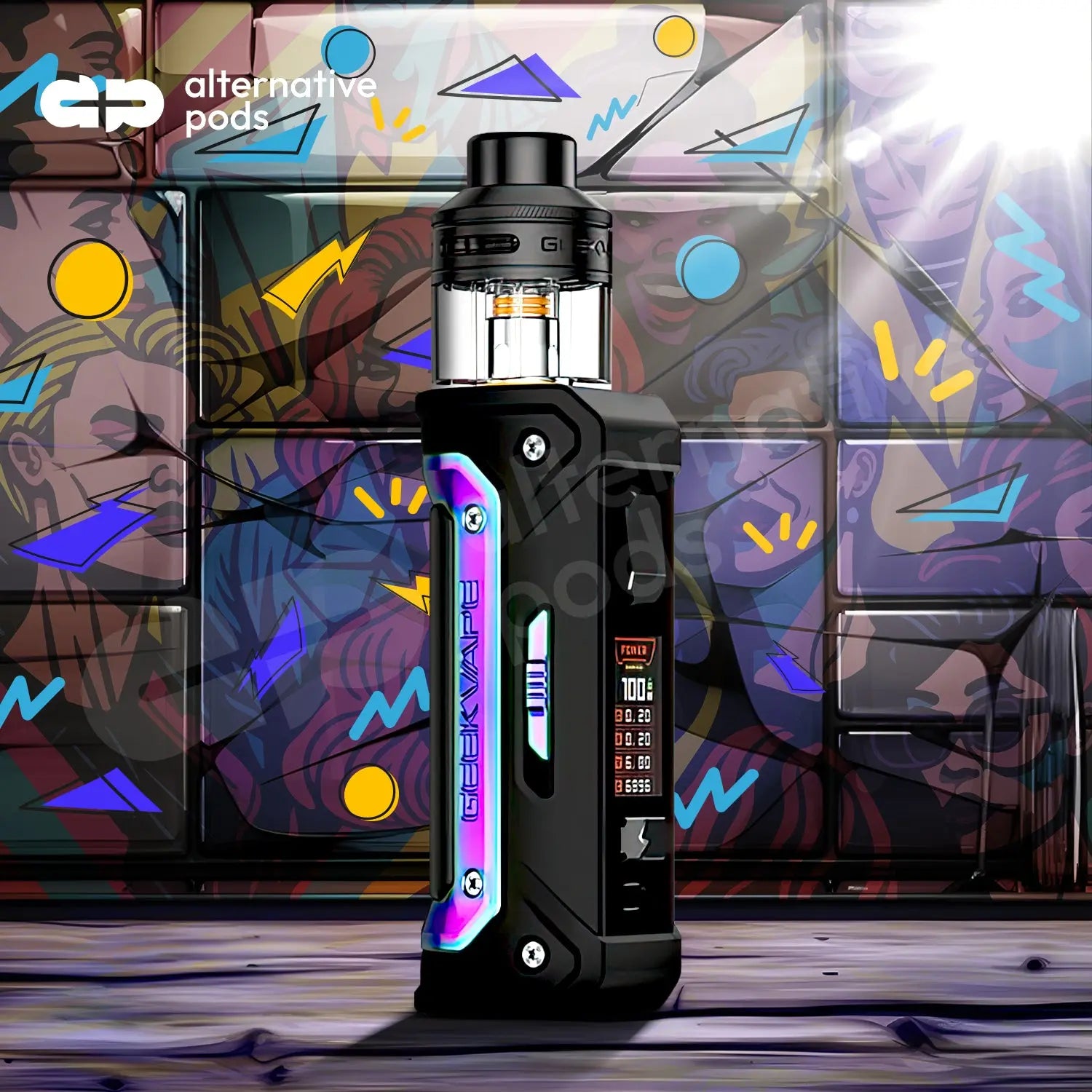 GeekVape E100i 3000mAh Pod System Starter Kit - Alternative pods | Online Vape & Smoke Shop