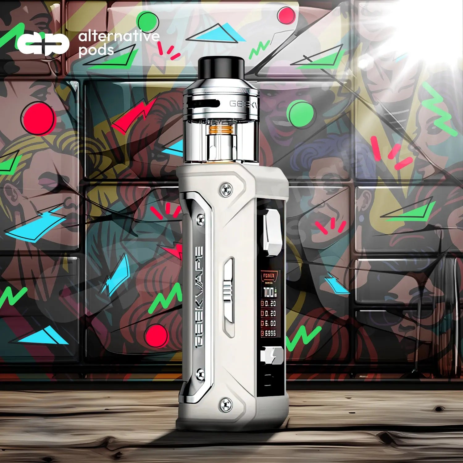 GeekVape E100i 3000mAh Pod System Starter Kit - Alternative pods | Online Vape & Smoke Shop