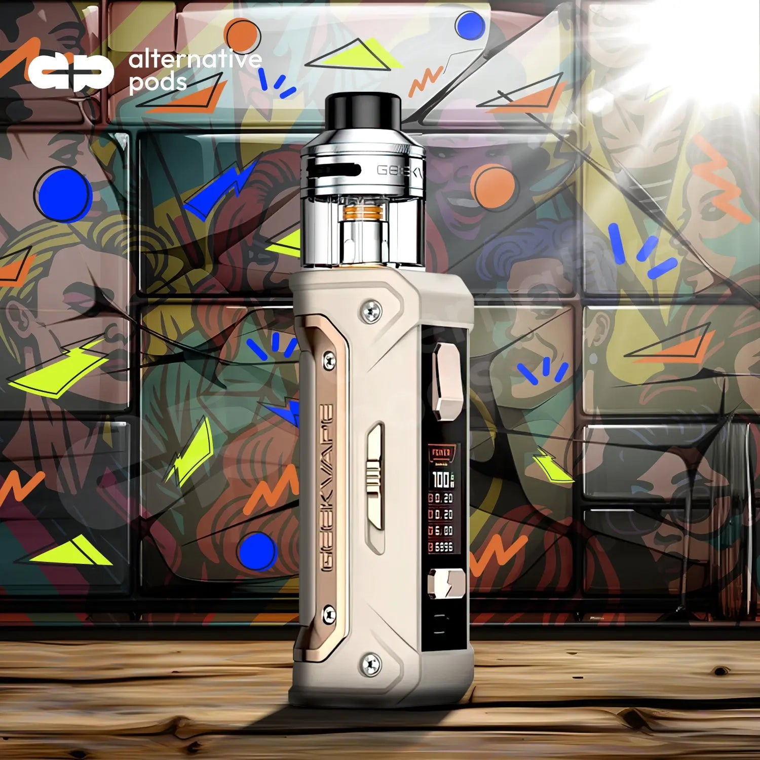 GeekVape E100i 3000mAh Pod System Starter Kit - Alternative pods | Online Vape & Smoke Shop