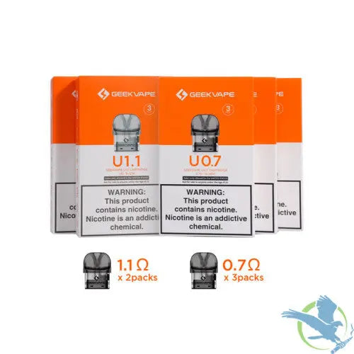 GeekVape U Pod Bundle Kit - Alternative pods | Online Vape & Smoke Shop
