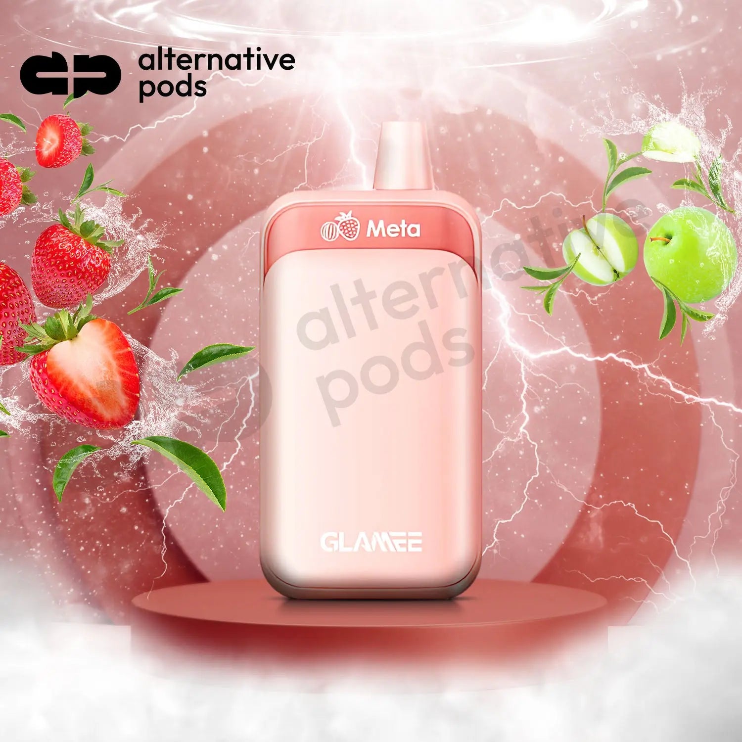 Glamee Meta 6000 Puffs Disposable Vape - Watermelon Ice
