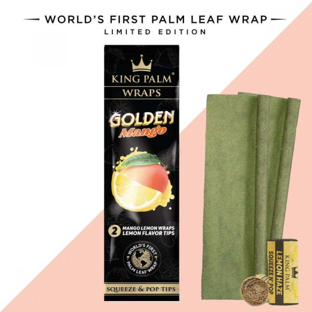 King Palm XL Wraps Golden Mango
