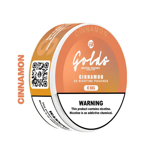 Golds Nicotine Pouches 6MG - Cinnamon 