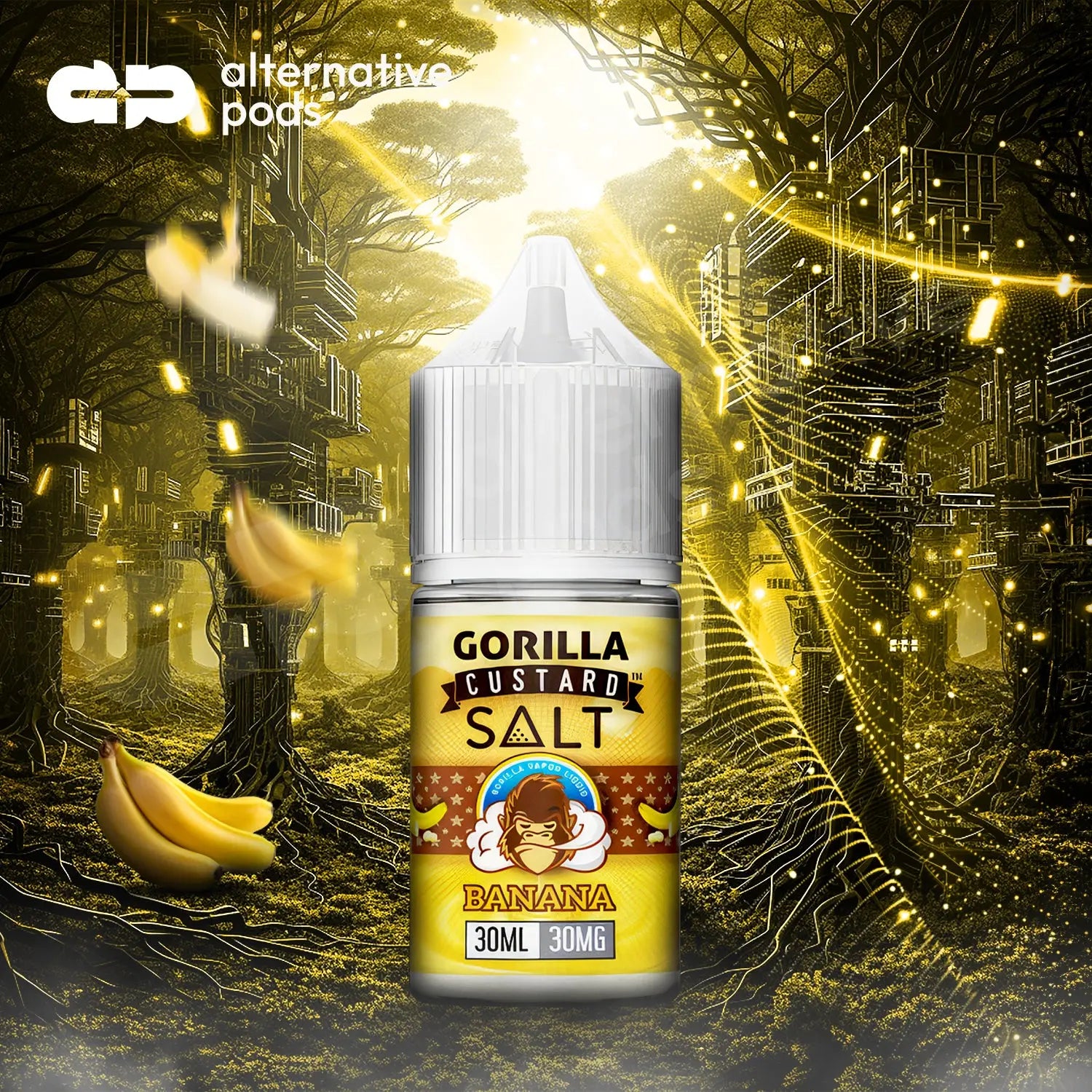 Gorilla Custard Salt Nicotine Salt E-Liquid 30ML - Alternative pods | Online Vape & Smoke Shop