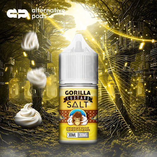 Gorilla Custard Salt Nicotine Salt E-Liquid 30ML - Alternative pods | Online Vape & Smoke Shop