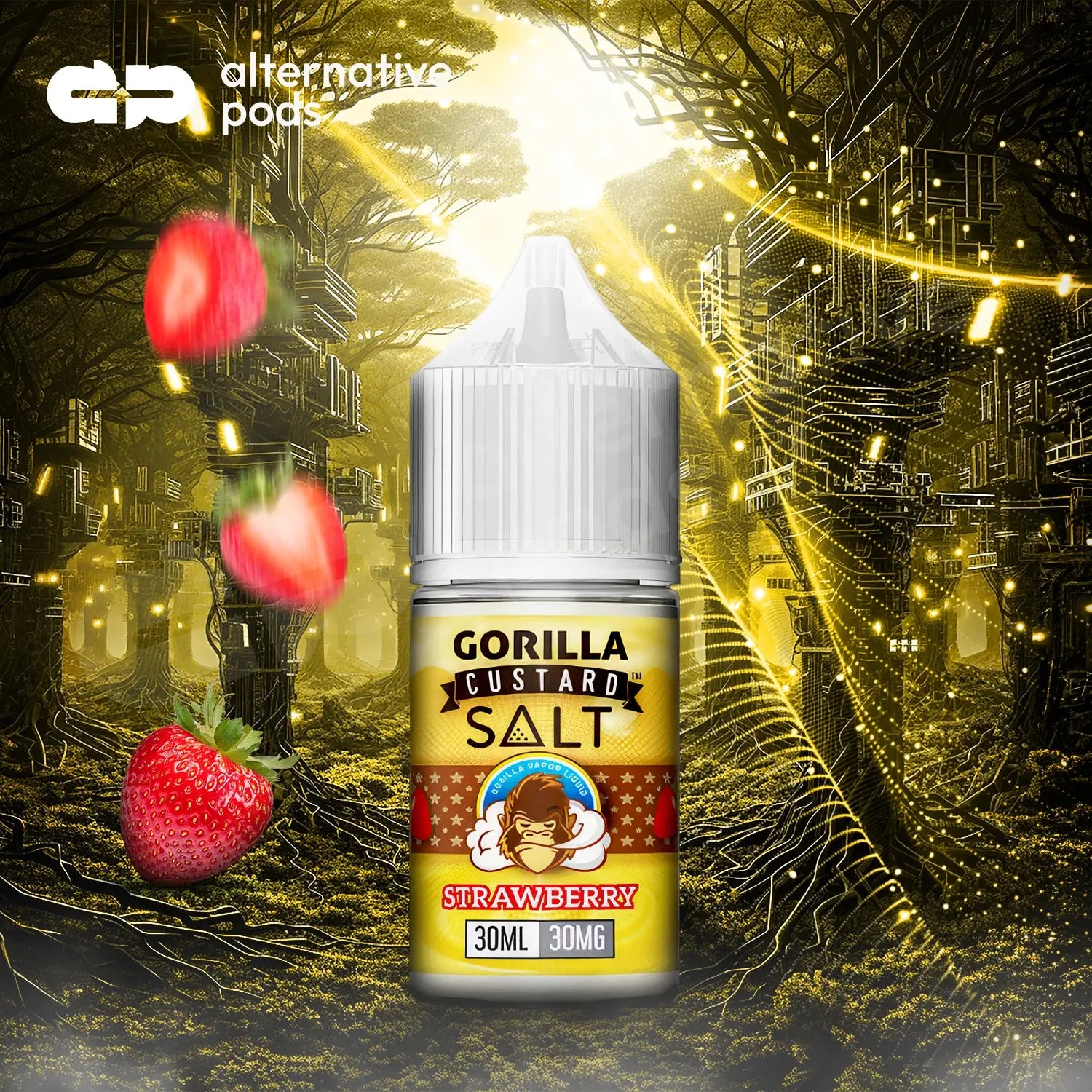 Gorilla Custard Salt Nicotine Salt E-Liquid 30ML - Alternative pods | Online Vape & Smoke Shop