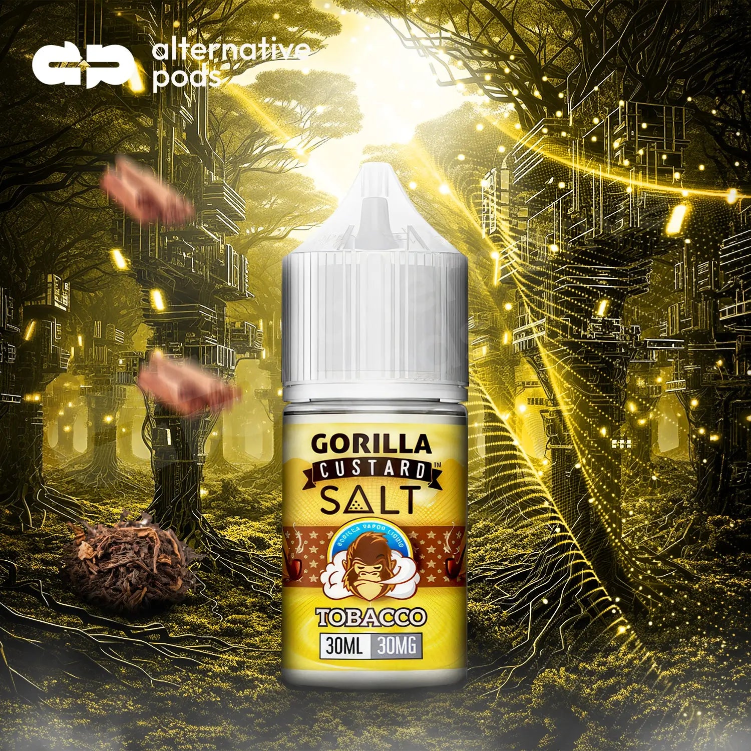 Gorilla Custard Salt Nicotine Salt E-Liquid 30ML - Alternative pods | Online Vape & Smoke Shop