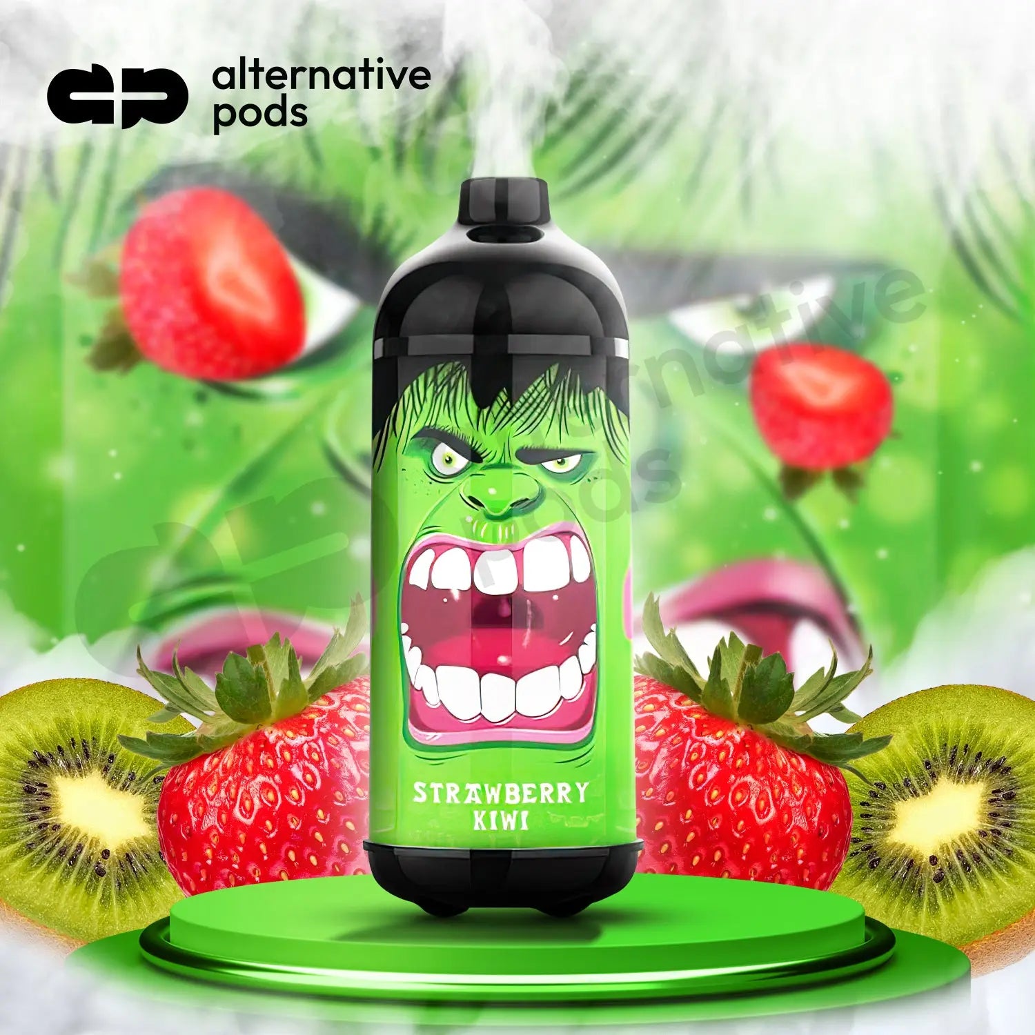 Guii Labs 4000 Puffs Disposable Vape 5% - Strawberry Kiwi 