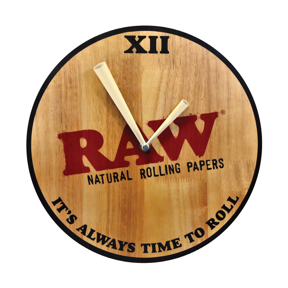 RAW Classic Wooden Clock