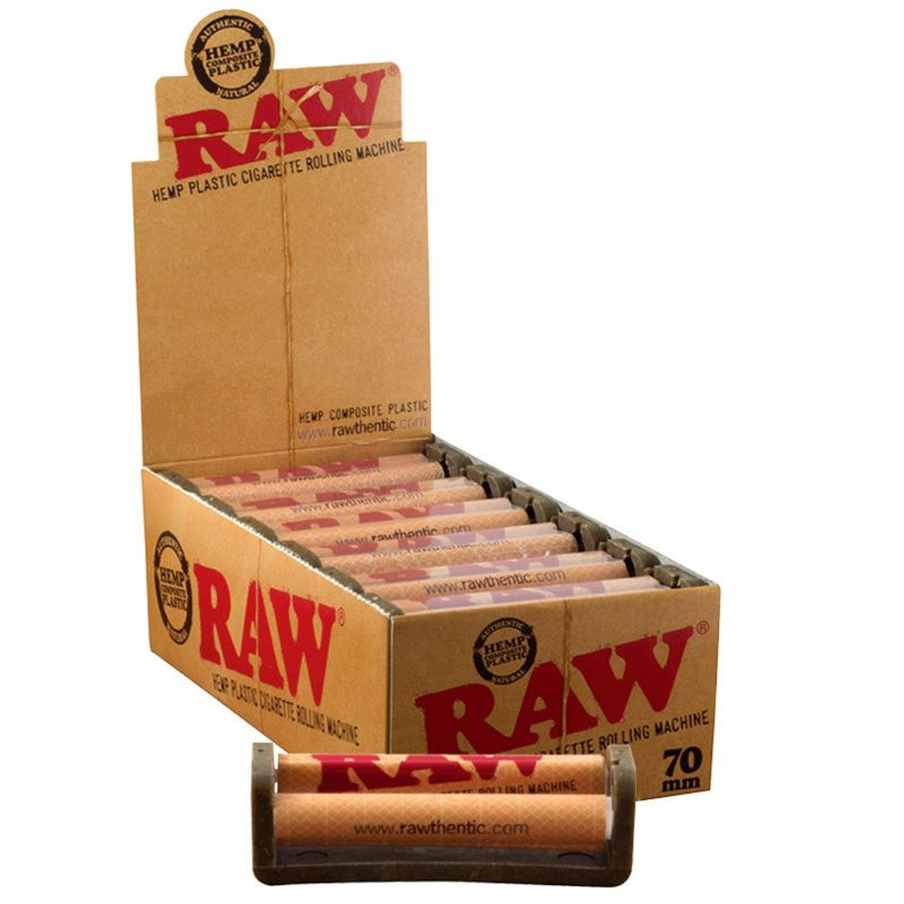 RAW 336 Eco Plastic Rollers 70mm