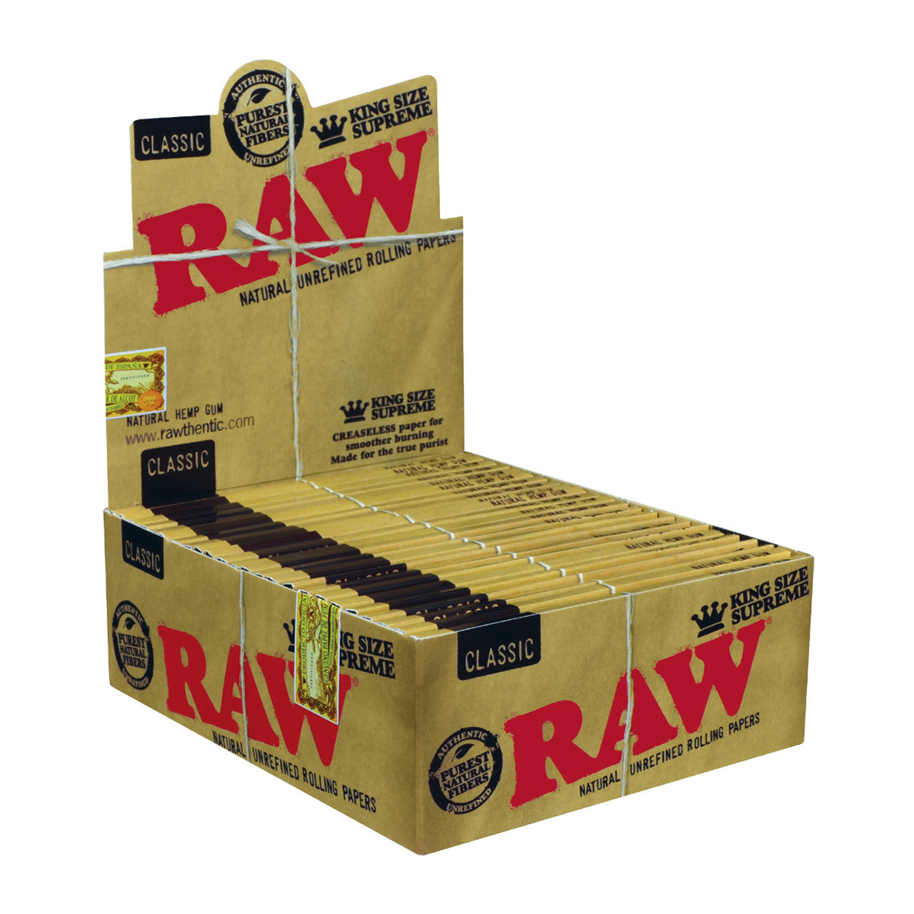 RAW Classic Rolling Papers - King Size Supreme (24ct)