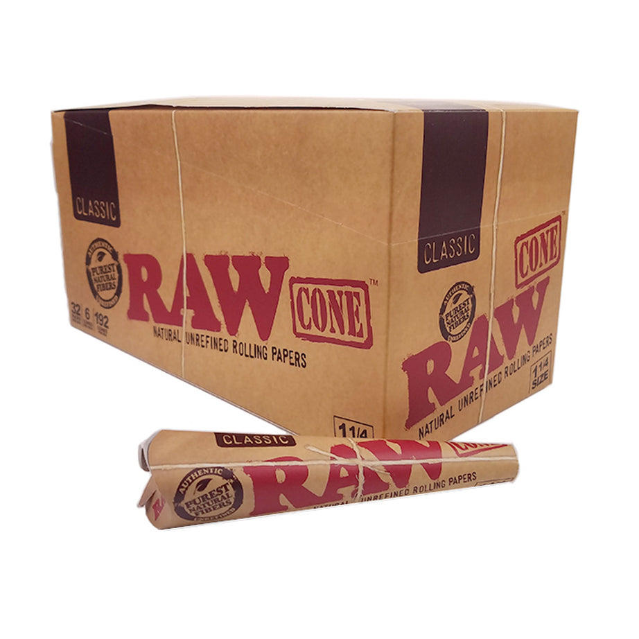 RAW Classic Pre-Rolled Cone 1¼ (6ct)