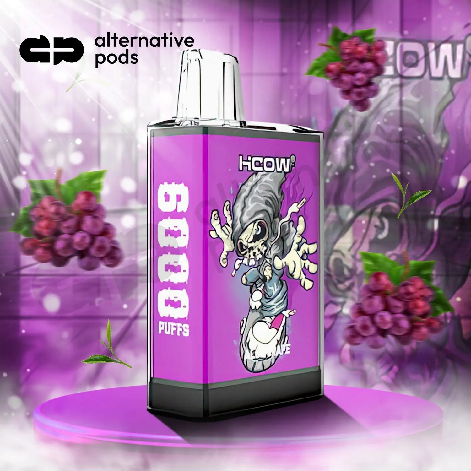 HCOW CR6000 DISPOSABLE VAPE 5% - Alternative pods | Online Vape & Smoke Shop