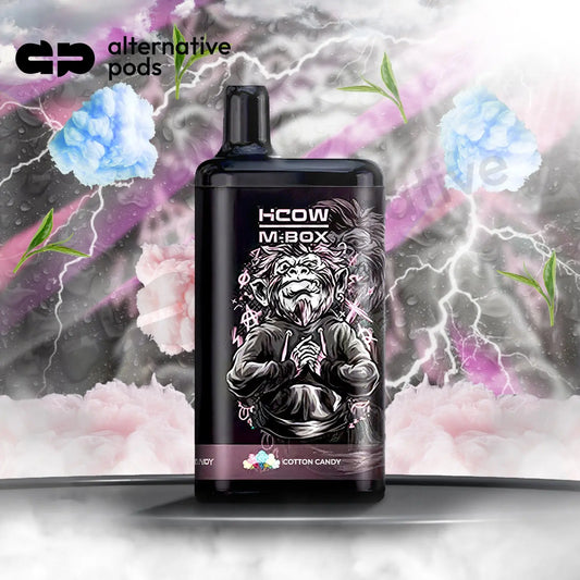 HCOW M-Box 6000 Puffs Disposable Vape - Cotton Candy 